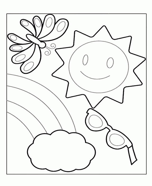 641x781 Leaf Coloring Pages Summer Season Season Winter Coloring Pages