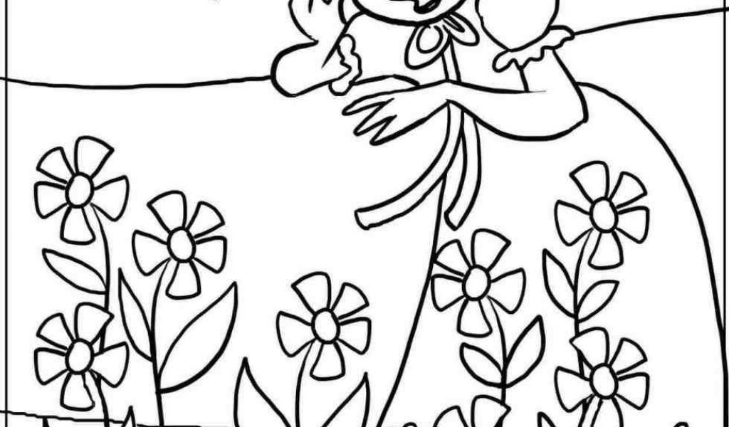 1024x600 The Images Collection Of Season Drawing Coloring Page For Kids S