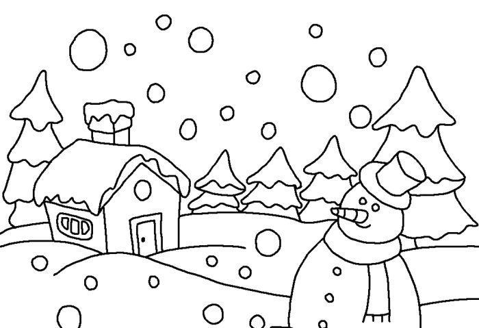 700x479 Easy Drawing Of Christmas Season That You Will Think