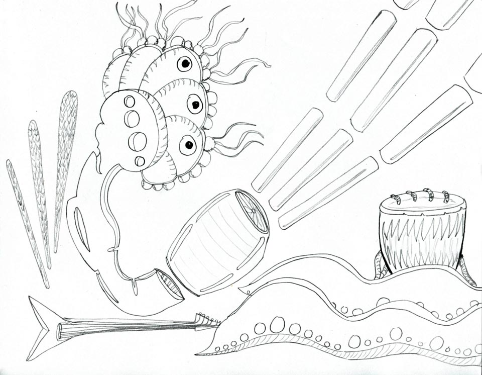 960x746 Hand Drawing In My Secret