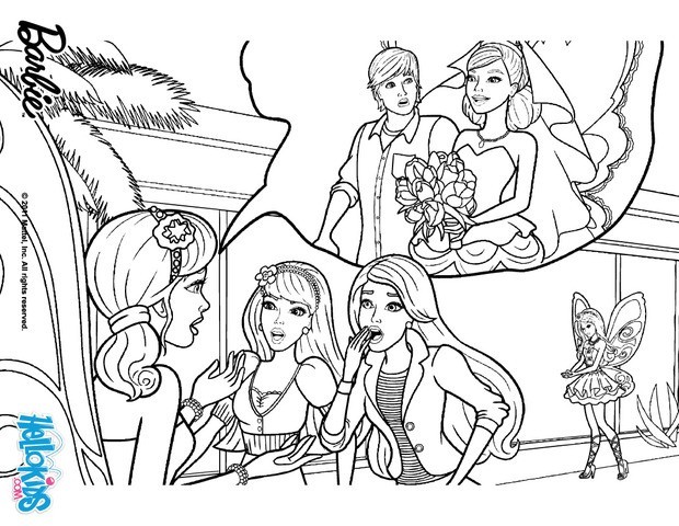 620x480 Barbie A Fairy Secret Coloring Pages