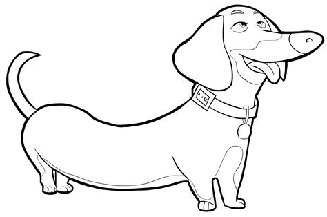 474x314 Max From The Secret Life Of Pets Coloring Page