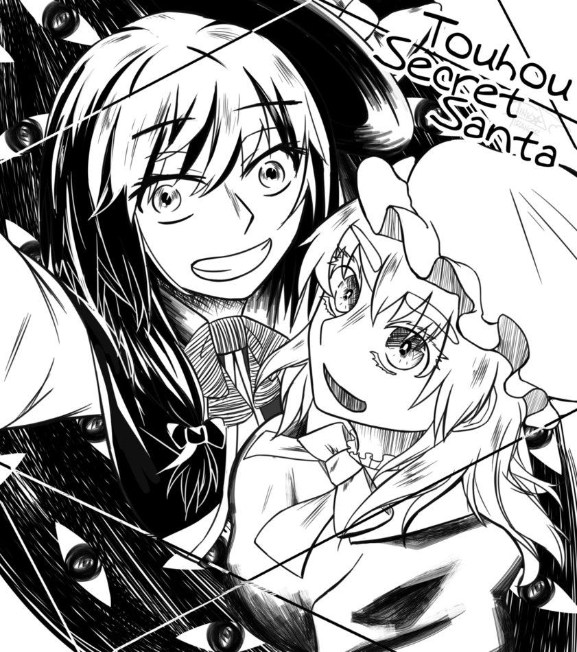 841x950 Touhou Secret Santa 2017 By Tinkatiranor