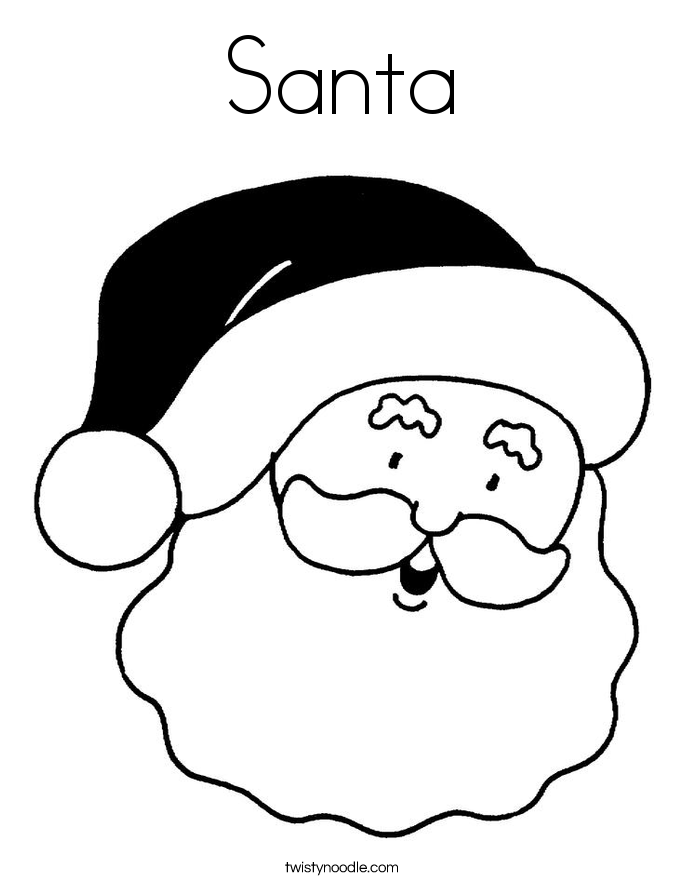 685x886 Happy Holiday Secret Santa Coloring Page