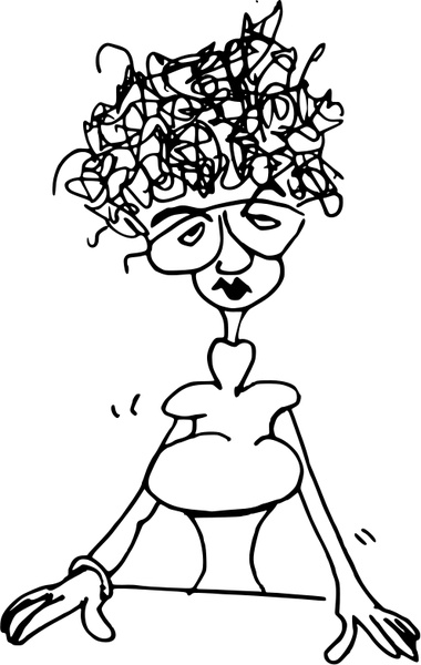 380x600 Secretary Free Vector In Open Office Drawing Svg ( Svg ) Vector