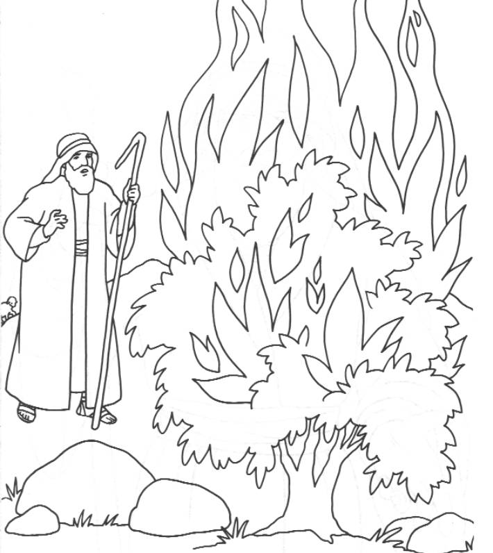 710x796 Security Moses Coloring Pages 7 Of Coloring Pages With Moses