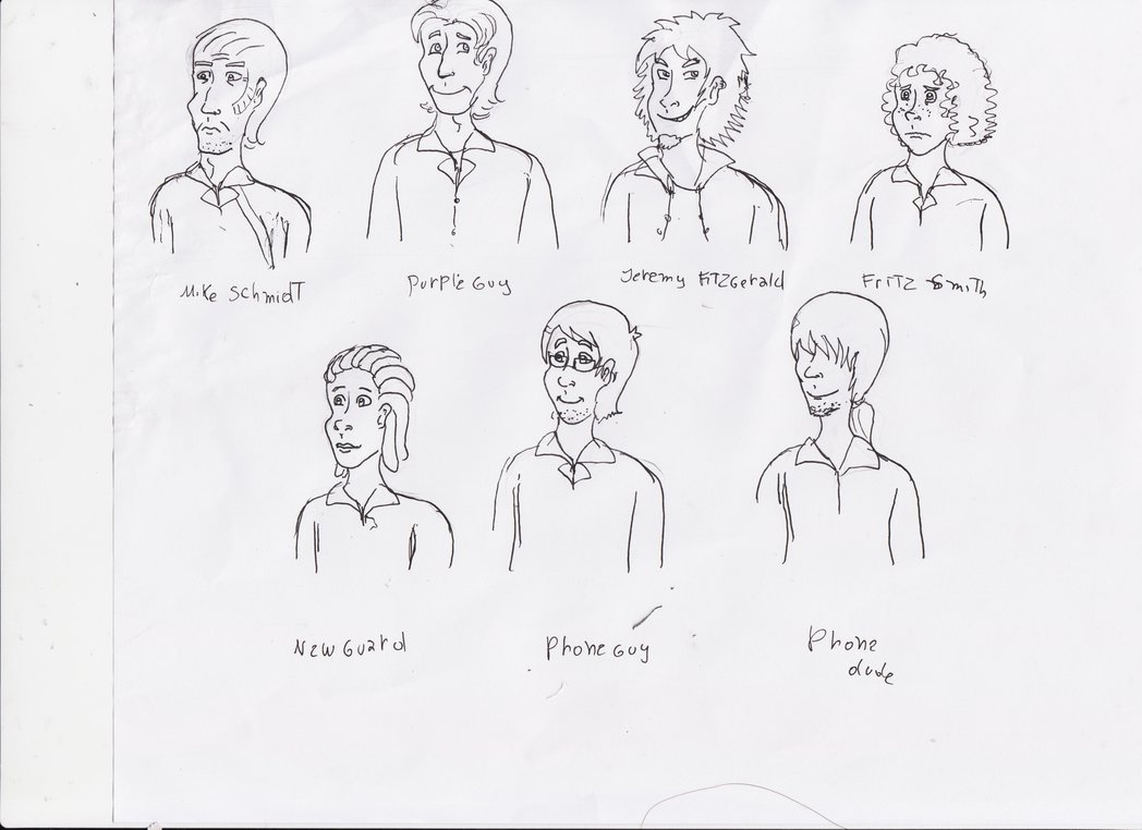 1048x762 Security Guards Fnaf By Danitaguty