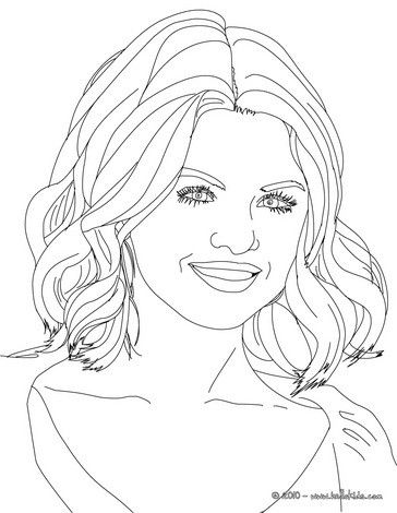 364x470 Selena Gomez Coloring Page Kids Klub Ideas Kids Klub