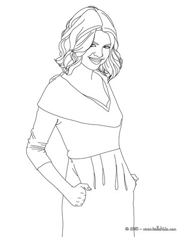 364x470 Selena Gomez Coloring Pages, Free Online Games, Videos For Kids