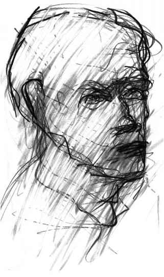 321x540 Gestural Drawing With Graphite