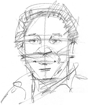 300x356 Step By Step Portrait Demo Paul Leveille