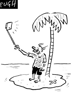 306x427 The Curious Case Of The Selfie Stick Aidan J. Reid