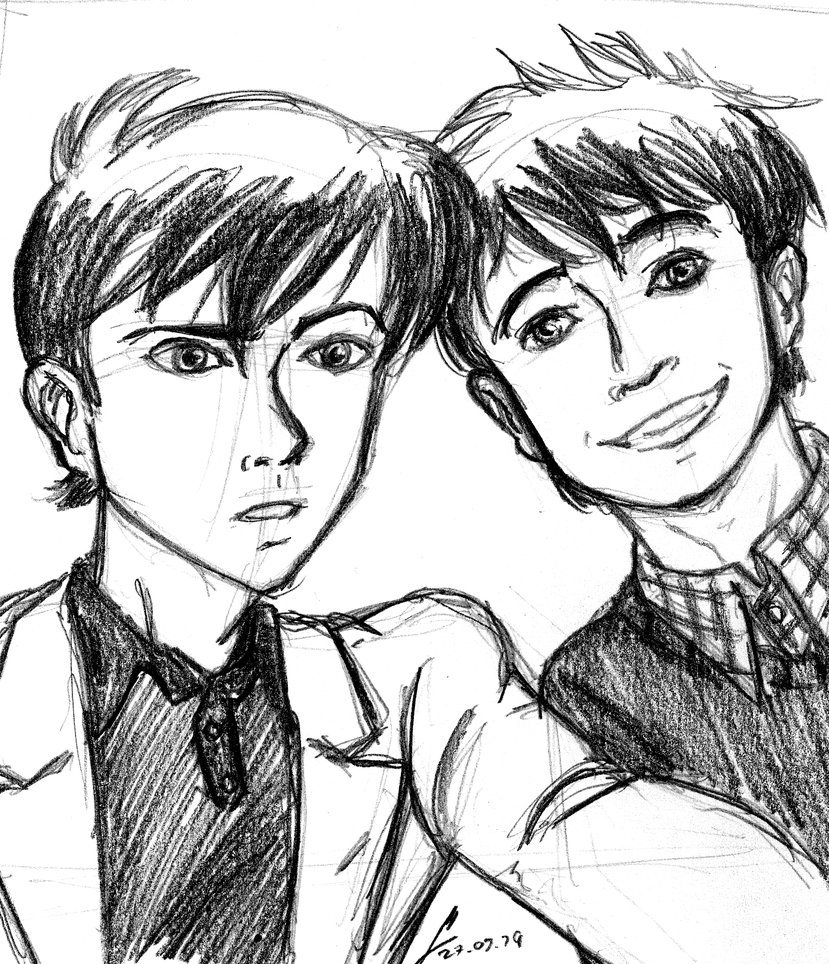 829x964 Dc Kaishin Selfie (Sketch) By Shinreddear