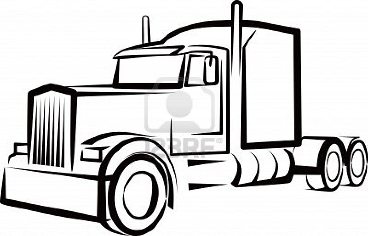 1200x771 Simple Illustration With A Truck Stock Photo Donato Business