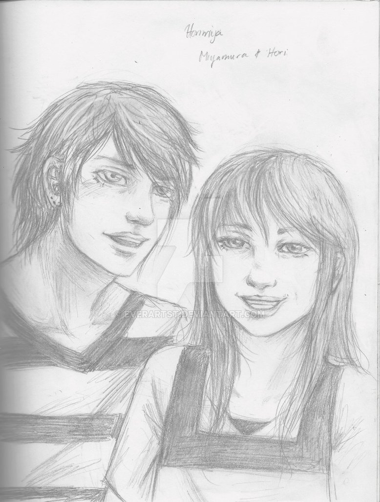 778x1028 Horimiya (Semi Realistic) By Everartst