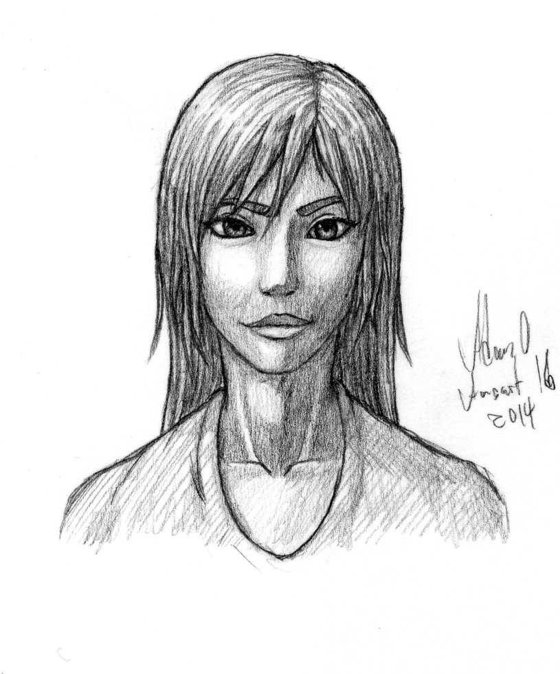 815x981 Semi Realistic Female Face By Canavaro100