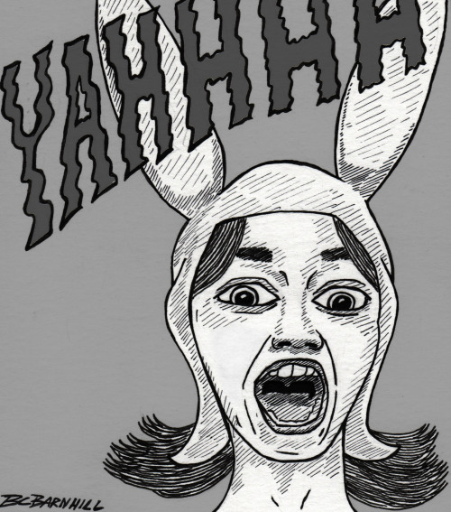 500x567 Behind Bob's Burgers, Semi Realistic Version I Did Of Louis. Ink