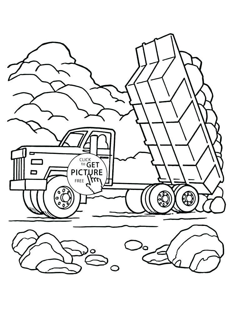 736x994 Pick Up Truck Coloring Pages