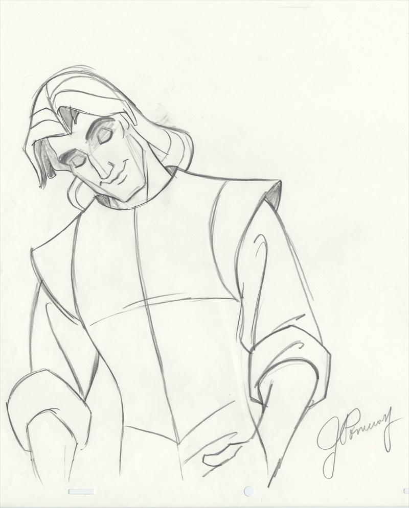 800x995 2 Disney Pocahontas Animation Drawings