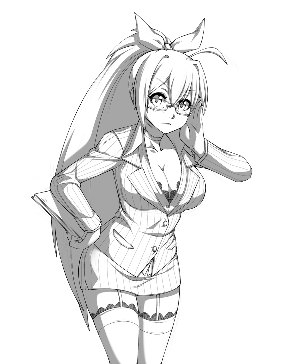 986x1271 Patreon Sketch! Serious Business Cyron! V1 Byiika