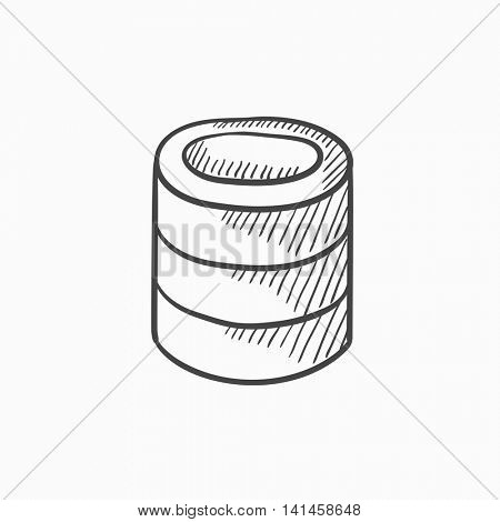 450x470 Computer Server Vector Sketch Icon Vector Amp Photo Bigstock