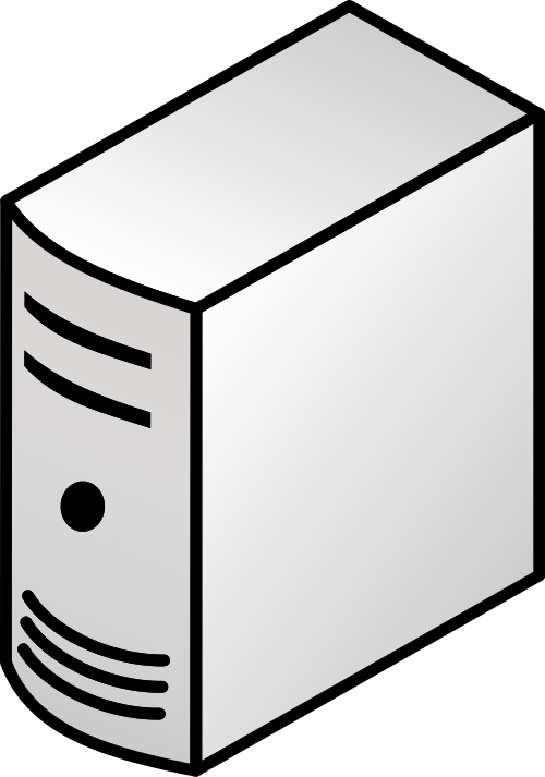 500x713 Filetower Torre Pc Clon Server.svg