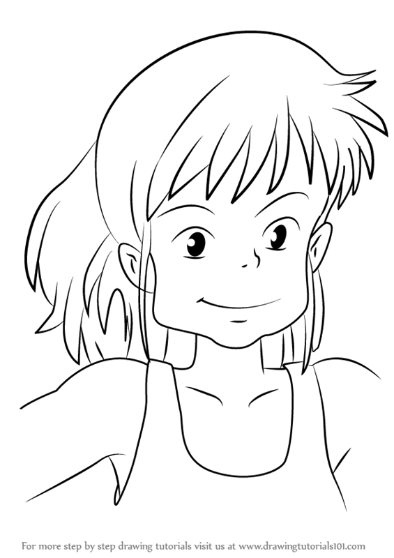 565x800 Learn How To Draw Ursula From Kiki's Delivery Service (Kiki'S
