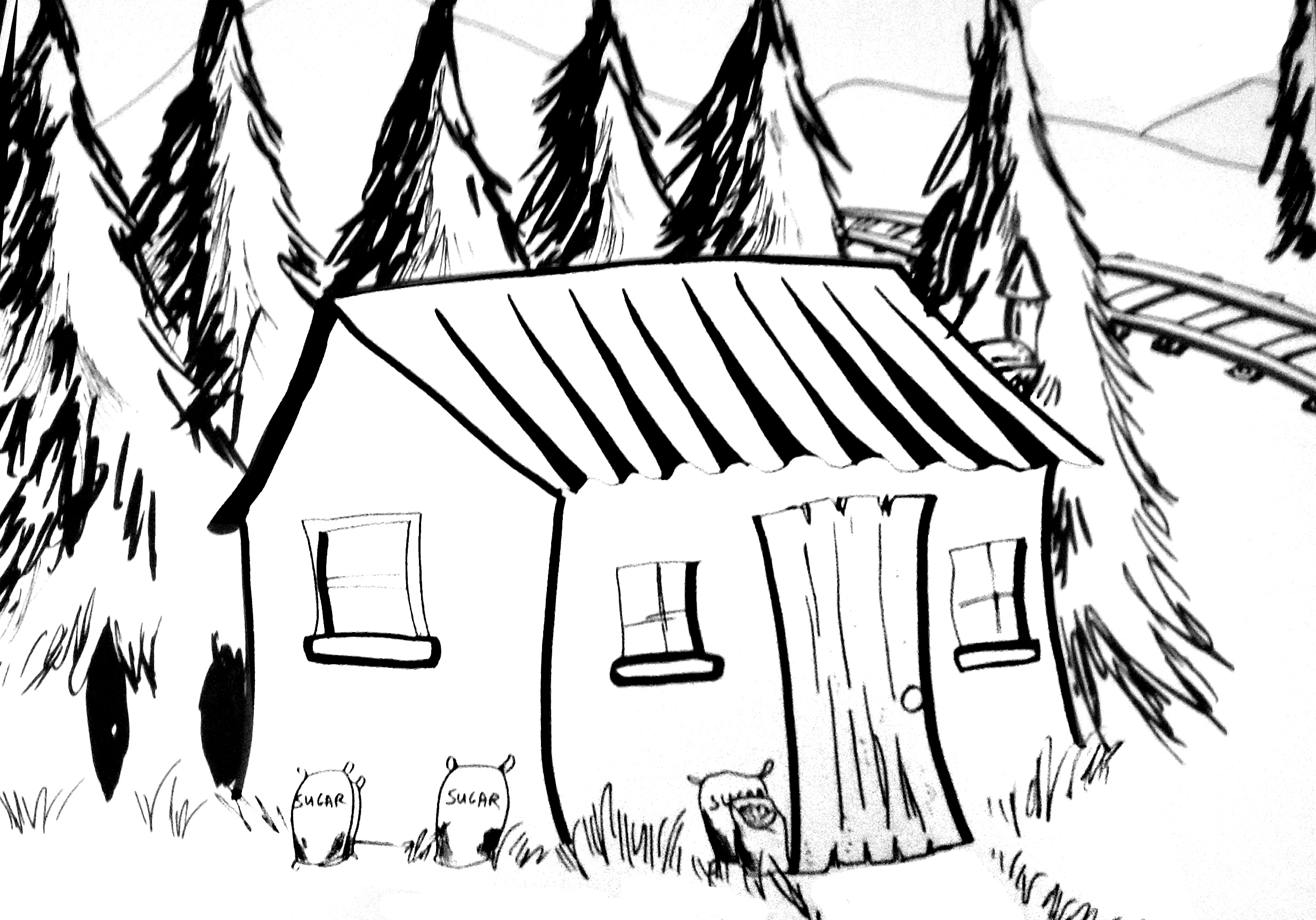2469x1725 Sugar Shack Argo City Comics
