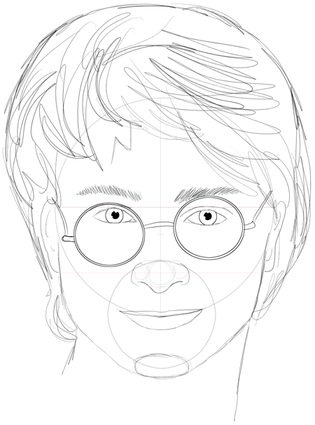 450x608 How To Draw Harry Potter Step By Step Drawing Lesson Daniel