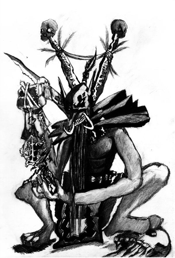 600x884 Shadow Shaman By 4bstract