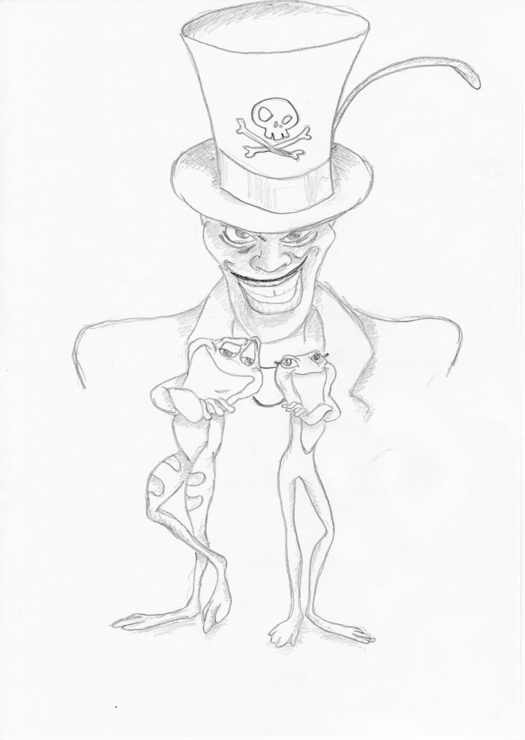 753x1061 Naveen, Tiana And Shadow Man By Rryyaonu