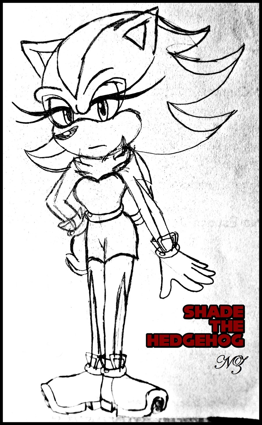 900x1459 Shadow The Hedgehog