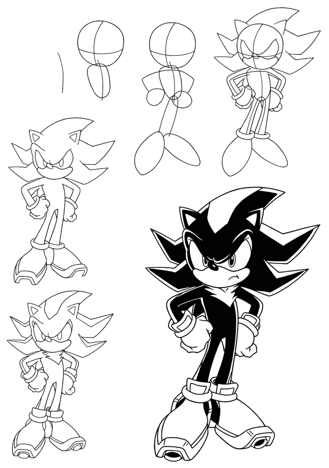 640x911 Shadow The Hedgehog Dave Windett
