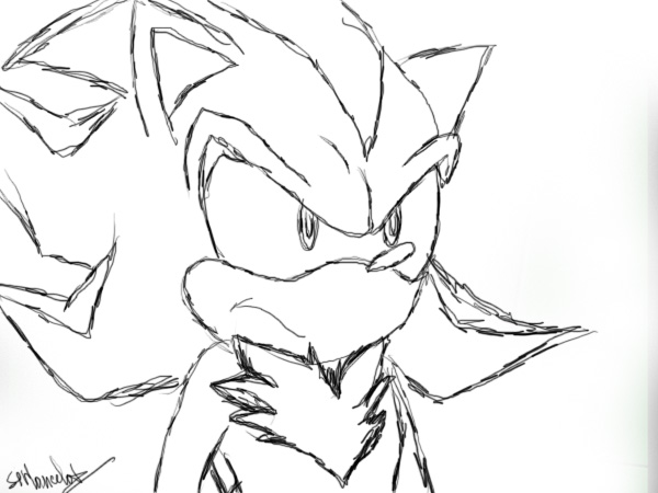 600x450 Shadow The Hedgehog By Sir Lancelot1