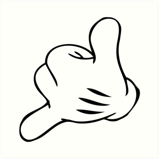 550x550 Funny Surf Fingers