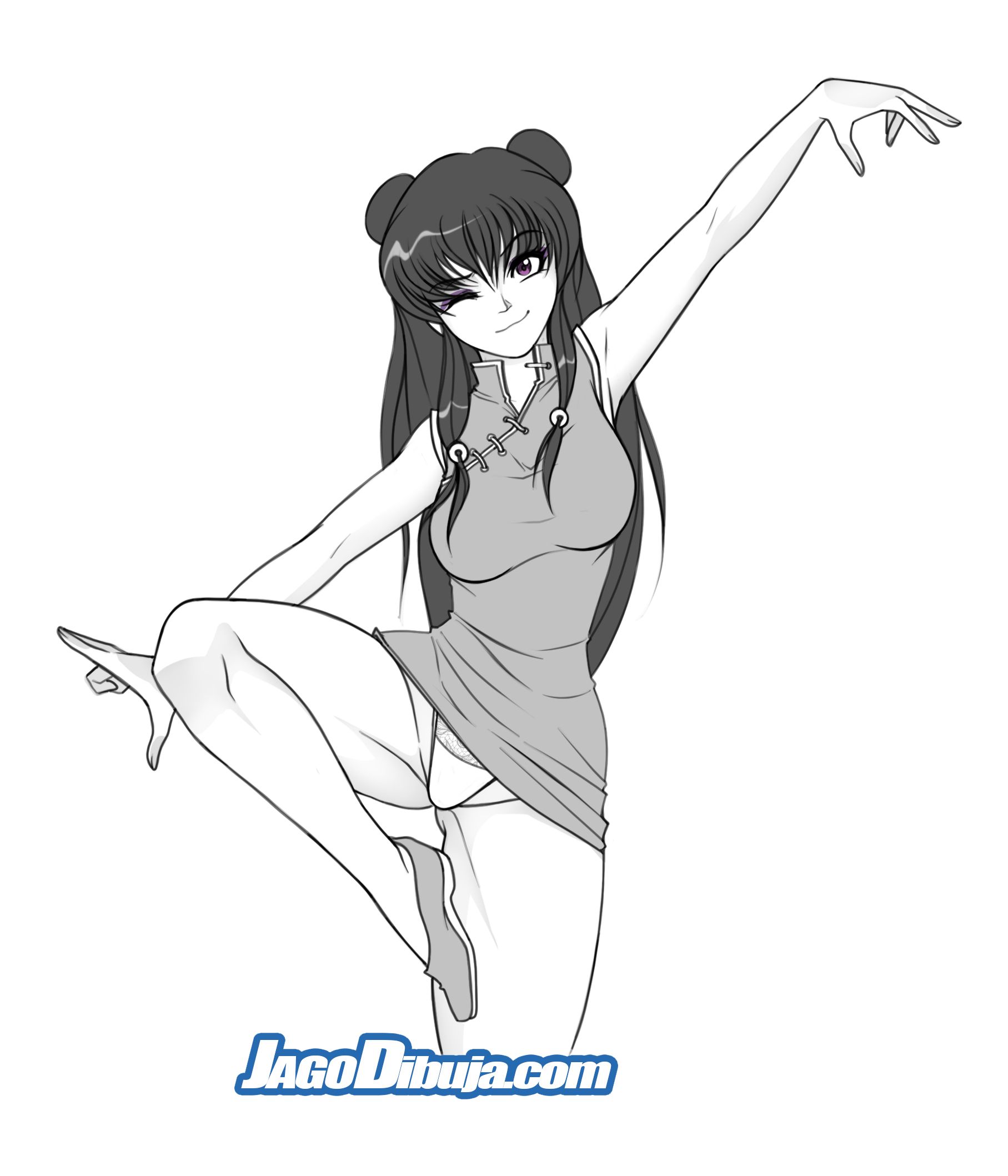 1815x2118 Shampoo Anime Girl Sketches