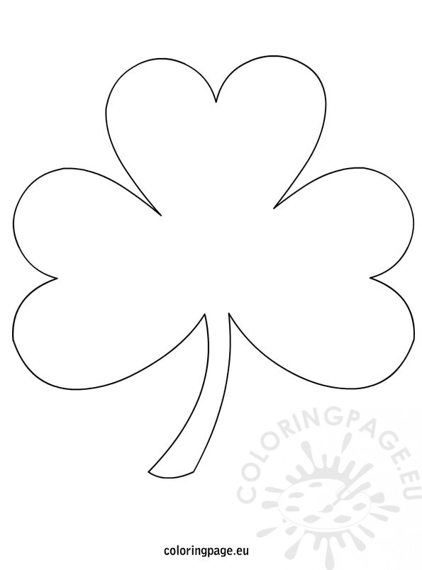 595x804 Shamrock Coloring Page Colouring For Pretty Print Draw Printable
