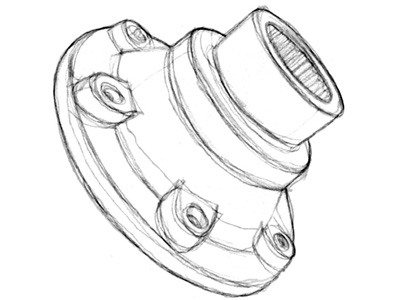 400x300 Line Drawings Of 3d Shapes