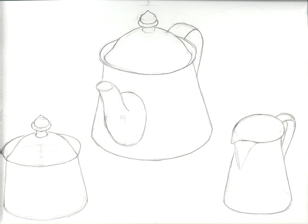 600x436 Perspectives Amp Basic Shape Drawings On Behance