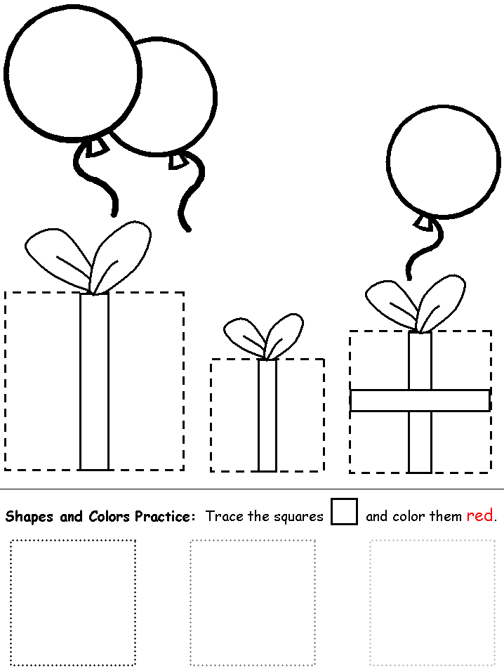 718x957 Shapes And Colors Practice Pre K Shapes Teaching