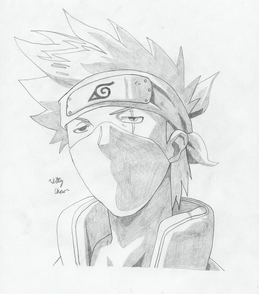 839x952 Kakashi Hatake Sharingan By Kittyfan228