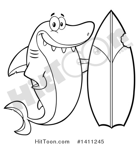 450x470 Shark Clipart