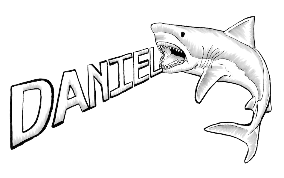 950x596 Great White Shark Drawings Clipart Panda