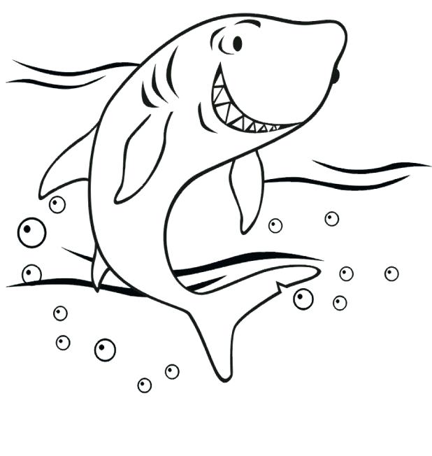 618x652 Shark Tale Coloring Pages Coloring Coloring Page Cartoon My Cute