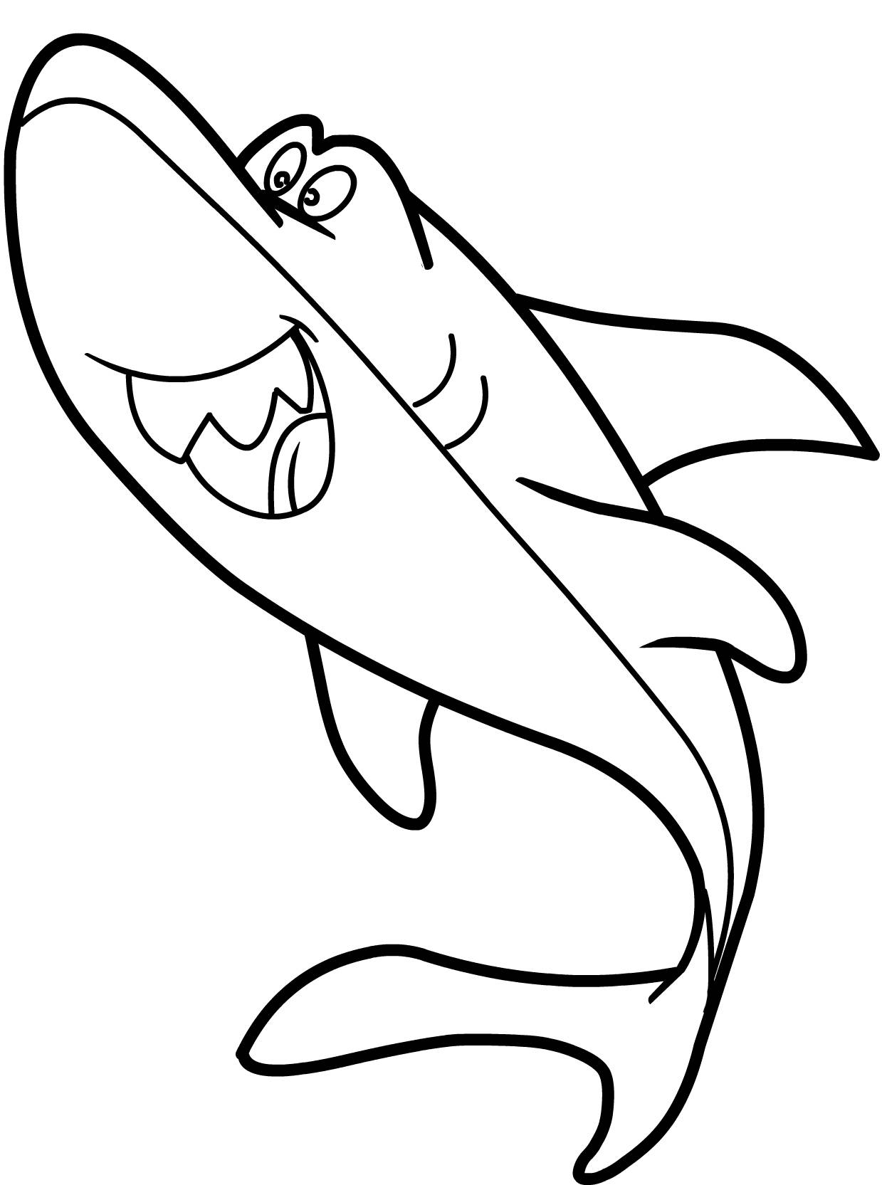 1239x1665 Shark Coloring Pages Coloring Pages Shark