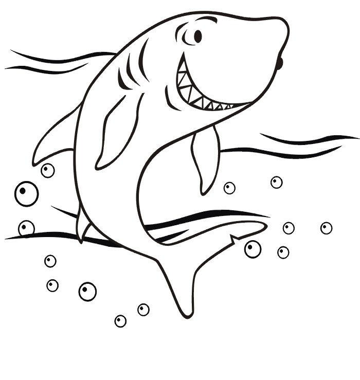 700x739 Coloring Pages Impressive Shark Images To Color Coloring Pages
