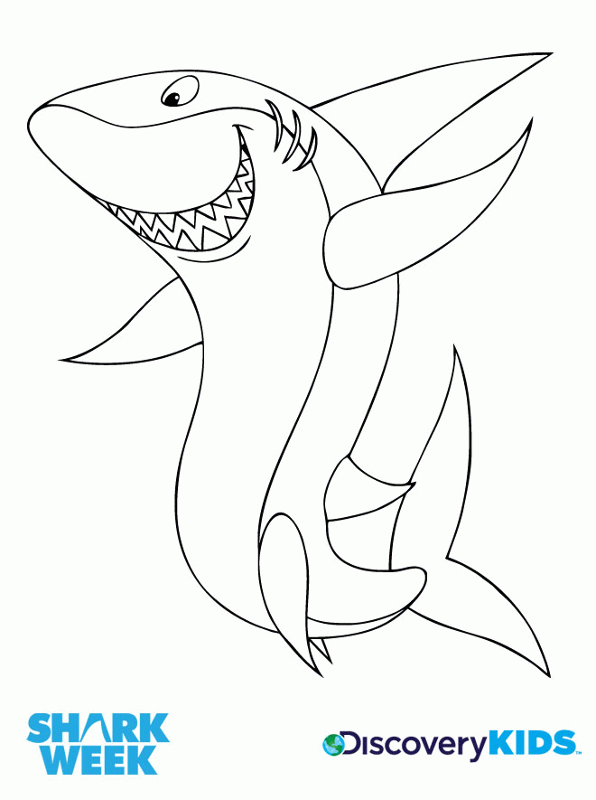 660x885 Great White Shark Coloring Pages 447047