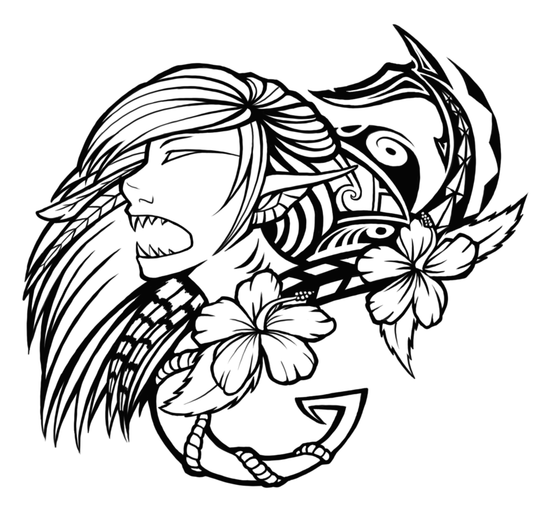 800x727 Shark Face Gang By Jazz Rhythm