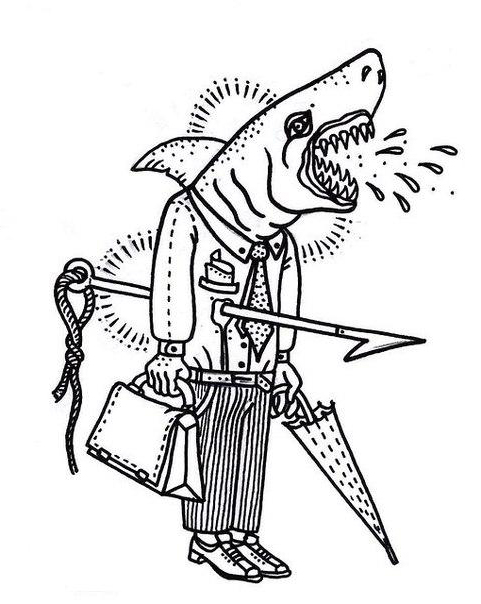 481x604 Ofice Shark Tattoo Sketch Best Tattoo Ideas Gallery