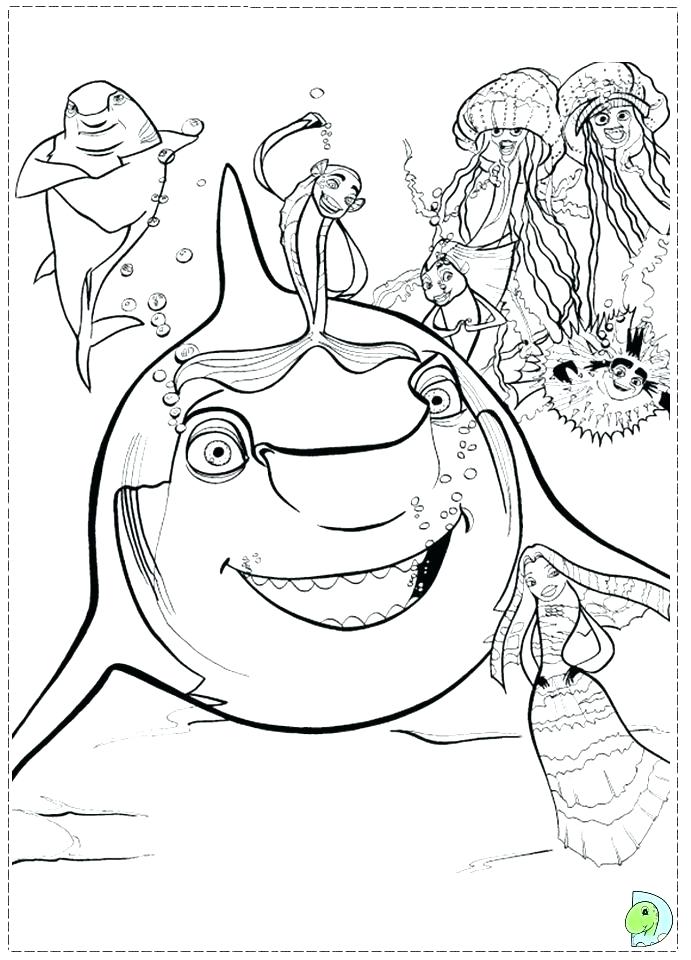 691x960 Sharks Coloring Pages To Print Shark Color Pages Shark Color Pages